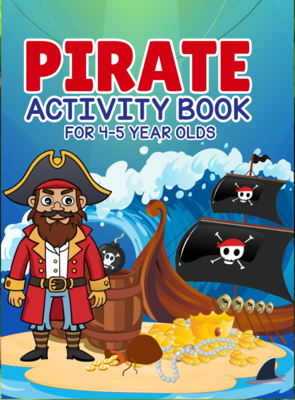 Pirate Activity Book for ages 4-5