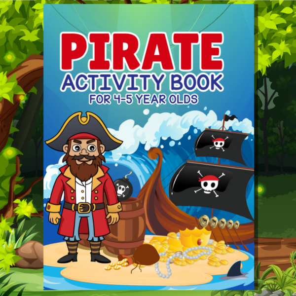 Pirate Activity Book for ages 4-5