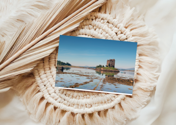 Castle Stalker Greeting Card photo by Maresa Sinclair